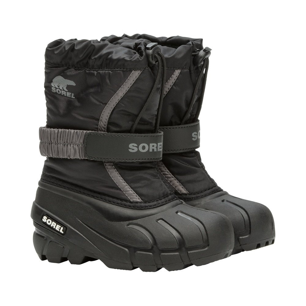 Зимние ботинки Sorel Flurry (для маленьких детей), Black/City Grey
Зимние ботинки Sorel Flurry (для маленьких детей), Black/City Grey