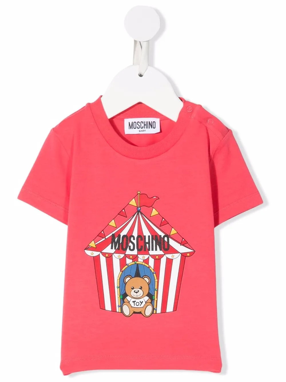 Футболка с графичным принтом Moschino Kids, розовый
Футболка с графичным принтом Moschino Kids, розовый