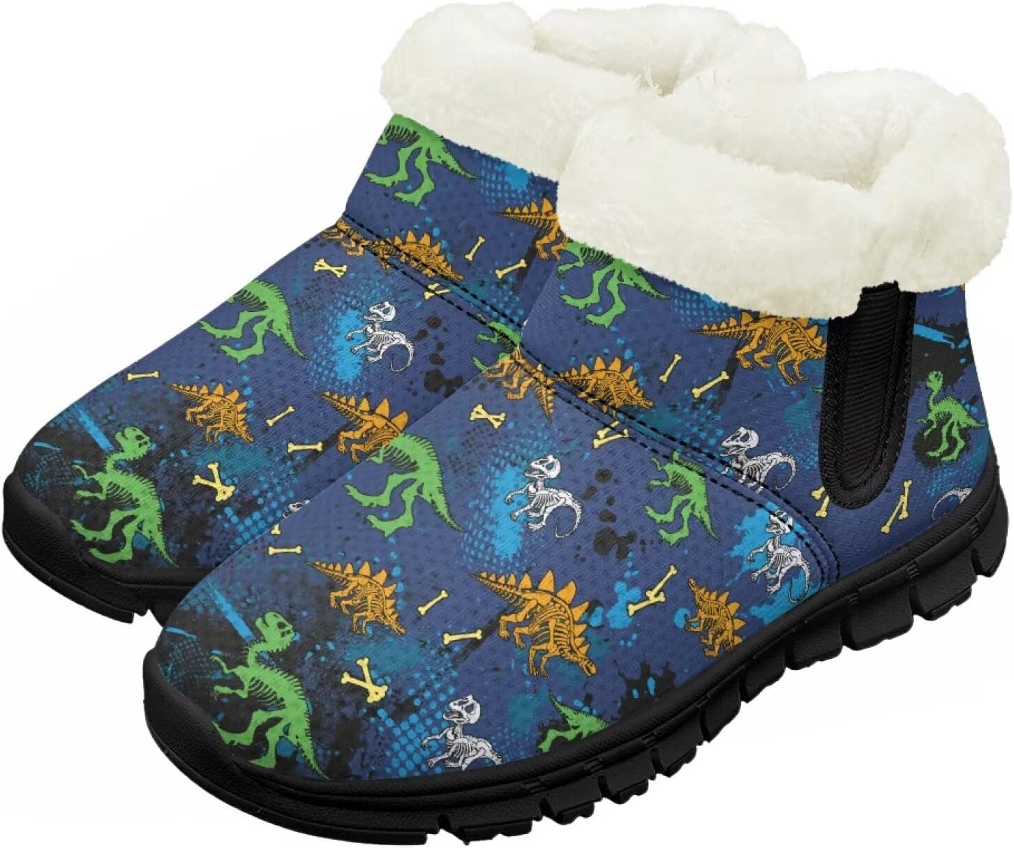 Детские зимние ботинки для девочек и мальчиков, утепленные, с меховой подкладкой, водонепроницаемые, легкие, противоскользящие Chririnla, Dinosaur Print
Детские зимние ботинки для девочек и мальчиков, утепленные, с меховой подкладкой, водонепроницаемые, легкие, противоскользящие Chririnla, Dinosaur Print