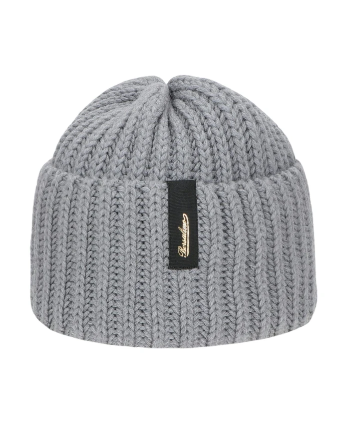 Шерстяная шапка в рубчик Borsalino, серый
Шерстяная шапка в рубчик Borsalino, серый