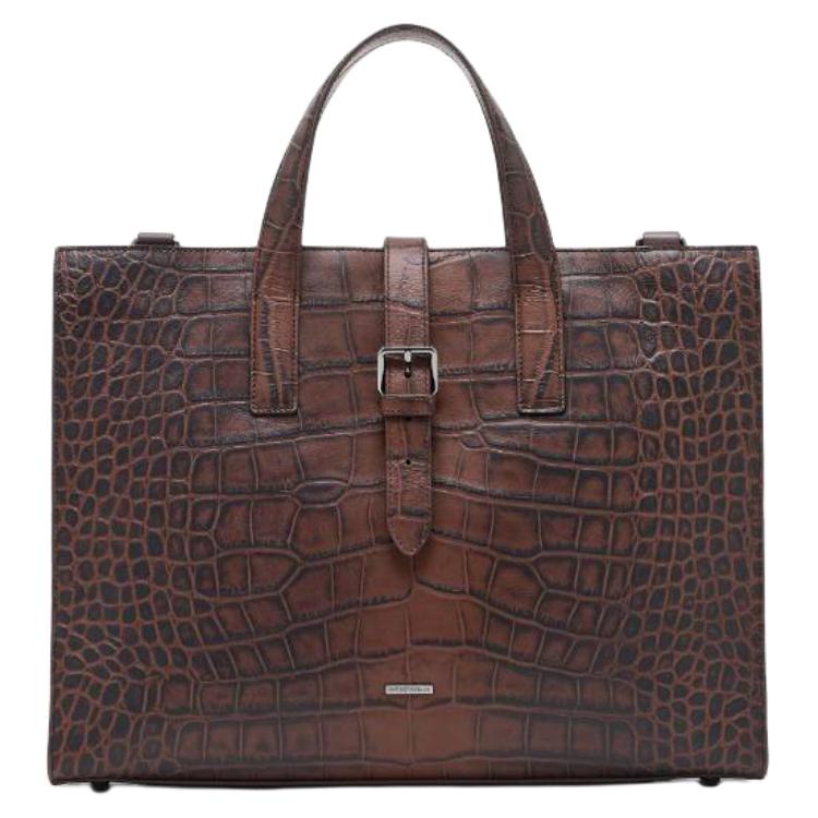 EMPORIO ARMANI Кожаный портфель женский коричневый
EMPORIO ARMANI Кожаный портфель женский коричневый