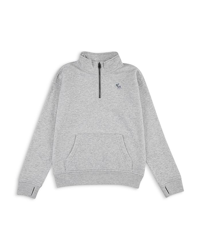 Мальчиковый базовый полузастегивающийся свитер с воротником-стойкой - для малышей и детей постарше abercrombie kids, серый
Мальчиковый базовый полузастегивающийся свитер с воротником-стойкой - для малышей и детей постарше abercrombie kids, серый