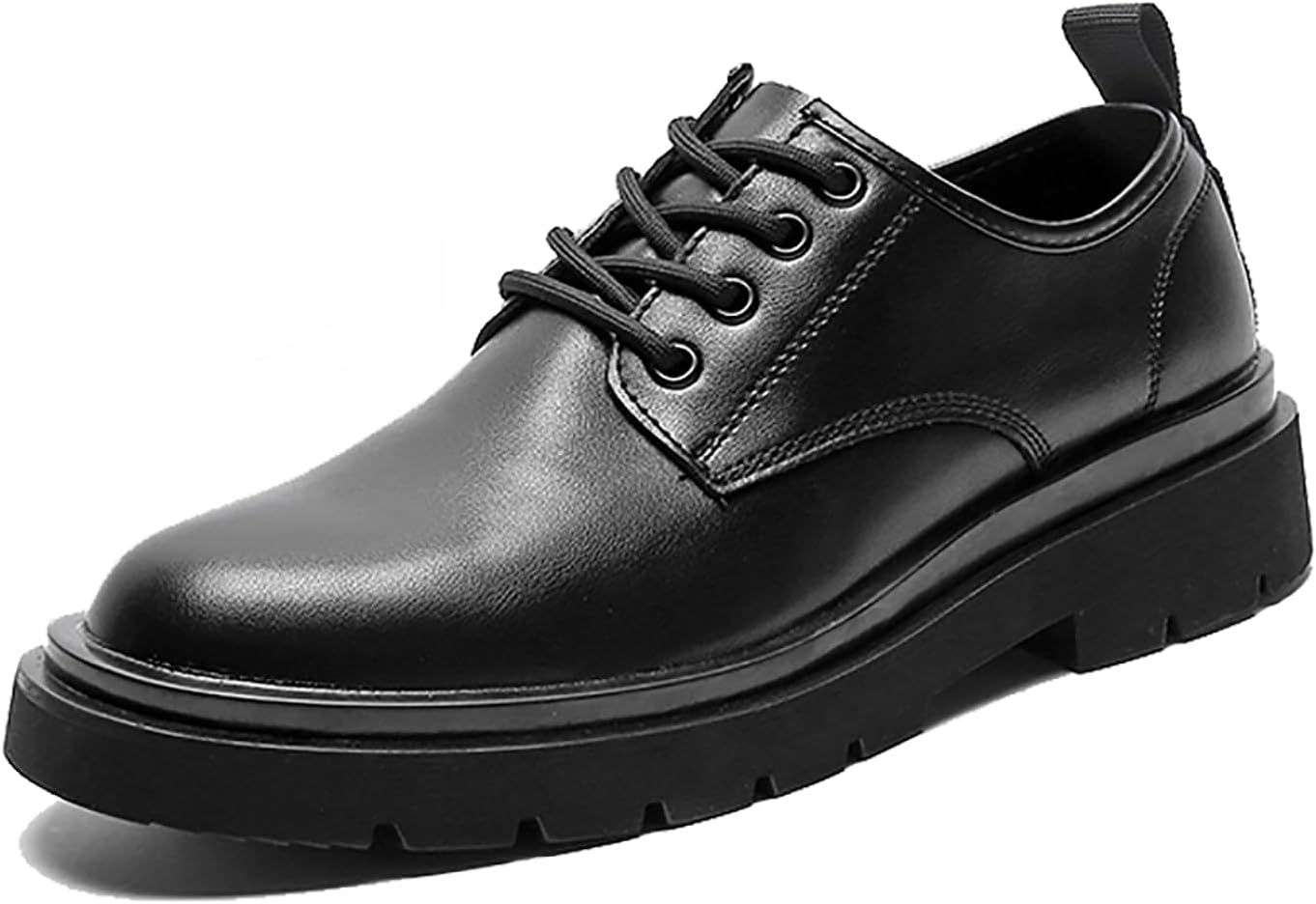 Мужские кожаные ретро-оксфорды на платформе, классические с шнуровкой, с круглым носком, противоскользящей подошвой, деловые туфли с удобным устойчивым каблуком, формальные дерби Egebs, черный
Мужские кожаные ретро-оксфорды на платформе, классические с шнуровкой, с круглым носком, противоскользящей подошвой, деловые туфли с удобным устойчивым каблуком, формальные дерби Egebs, черный