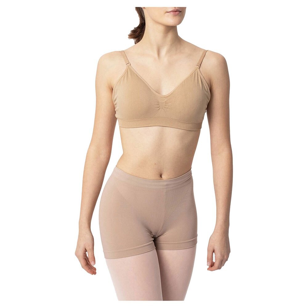 Спортивный бюстгальтер Intermezzo Bra Removable Pads, бежевый
Спортивный бюстгальтер Intermezzo Bra Removable Pads, бежевый