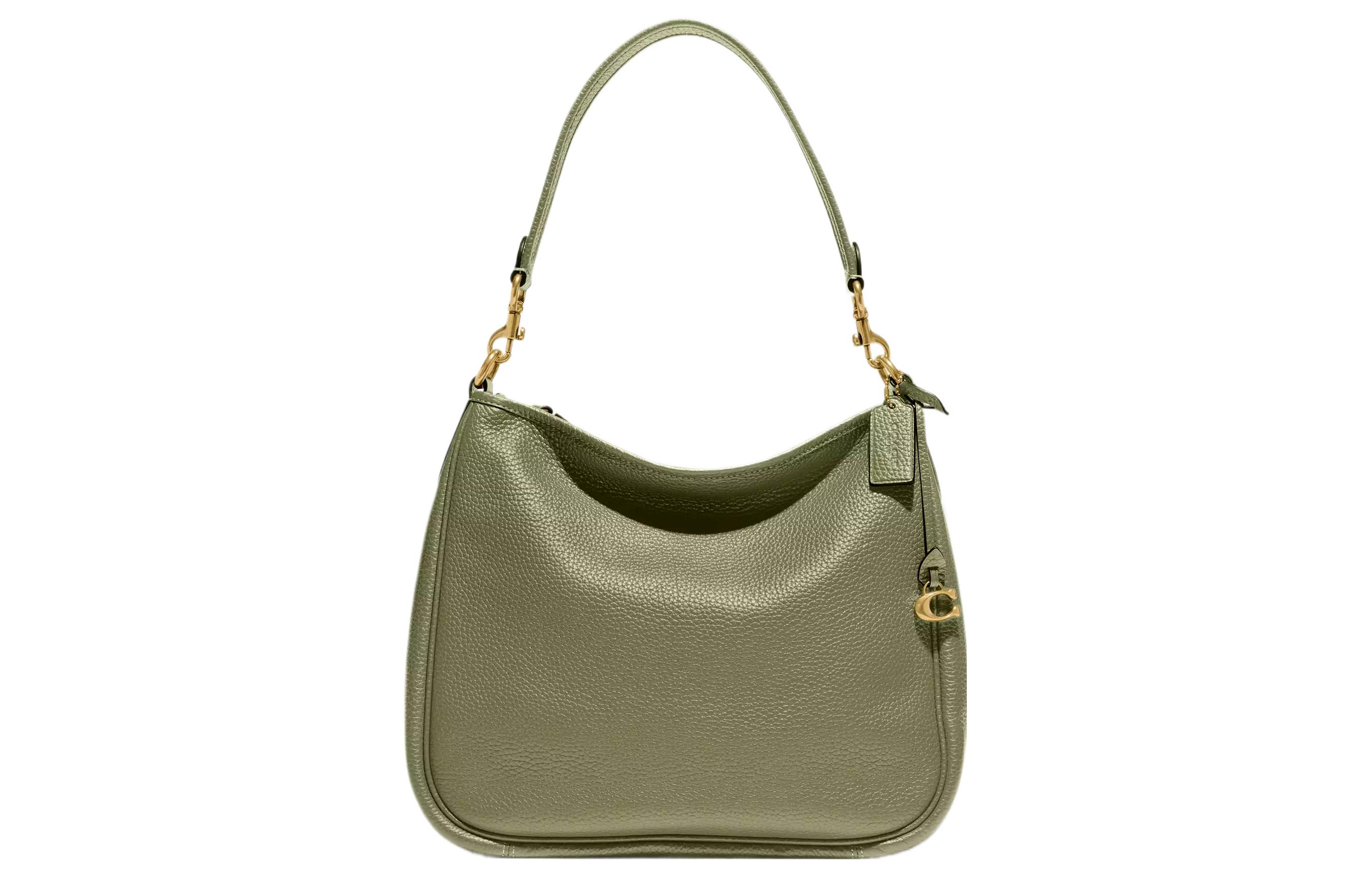 Кожаная сумка Hobo через плечо большого размера для женщин Cary с латунной фурнитурой и цветом Moss COACH
Кожаная сумка Hobo через плечо большого размера для женщин Cary с латунной фурнитурой и цветом Moss COACH