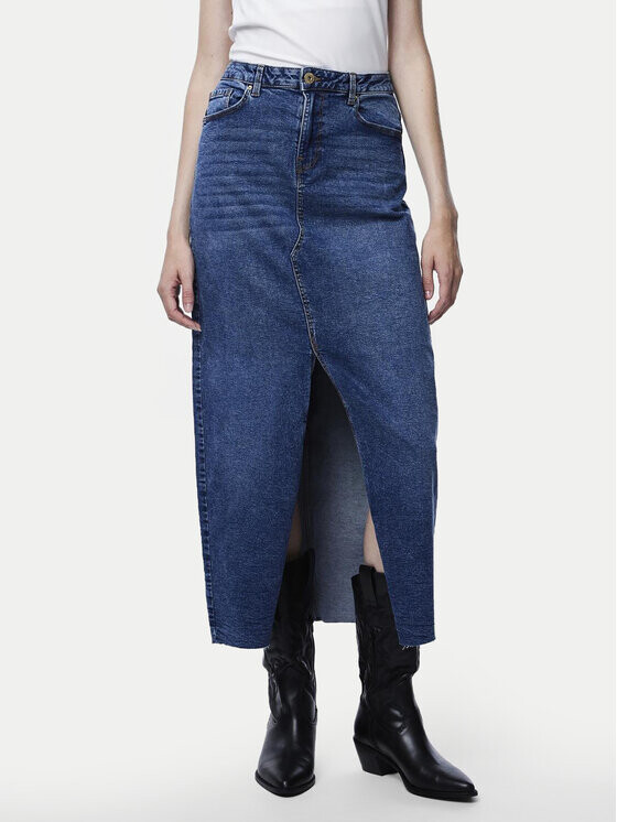 Джинсовая юбка стандартного кроя Pieces, синий
Джинсовая юбка стандартного кроя Pieces, синий