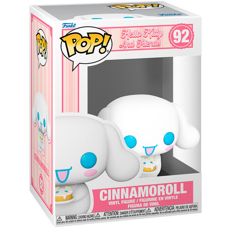 Funko POP Hello Kitty 92 Cinnamoroll Funko POP! 
Funko POP Hello Kitty 92 Cinnamoroll Funko POP!
