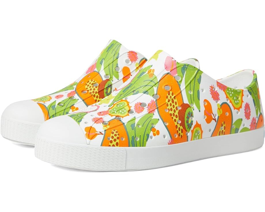 Кроссовки Native Shoes Jefferson Sugarlite Print, цвет Shell White/Shell White/Dazzle Tropic Fruits
Кроссовки Native Shoes Jefferson Sugarlite Print, цвет Shell White/Shell White/Dazzle Tropic Fruits