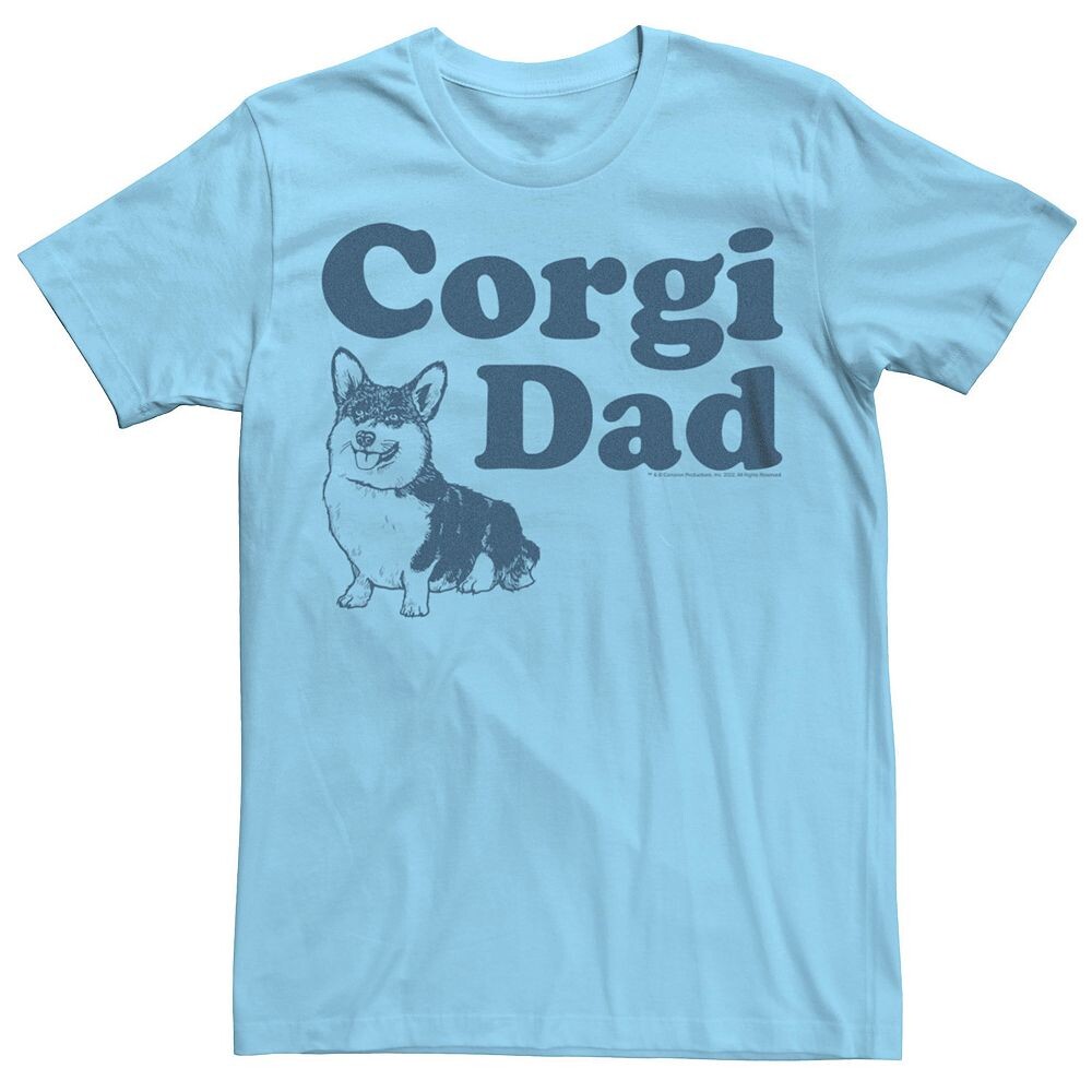 Мужская футболка с рисунком Corgi Dad Dog Lover Licensed Character, цвет Light Blue
Мужская футболка с рисунком Corgi Dad Dog Lover Licensed Character, цвет Light Blue