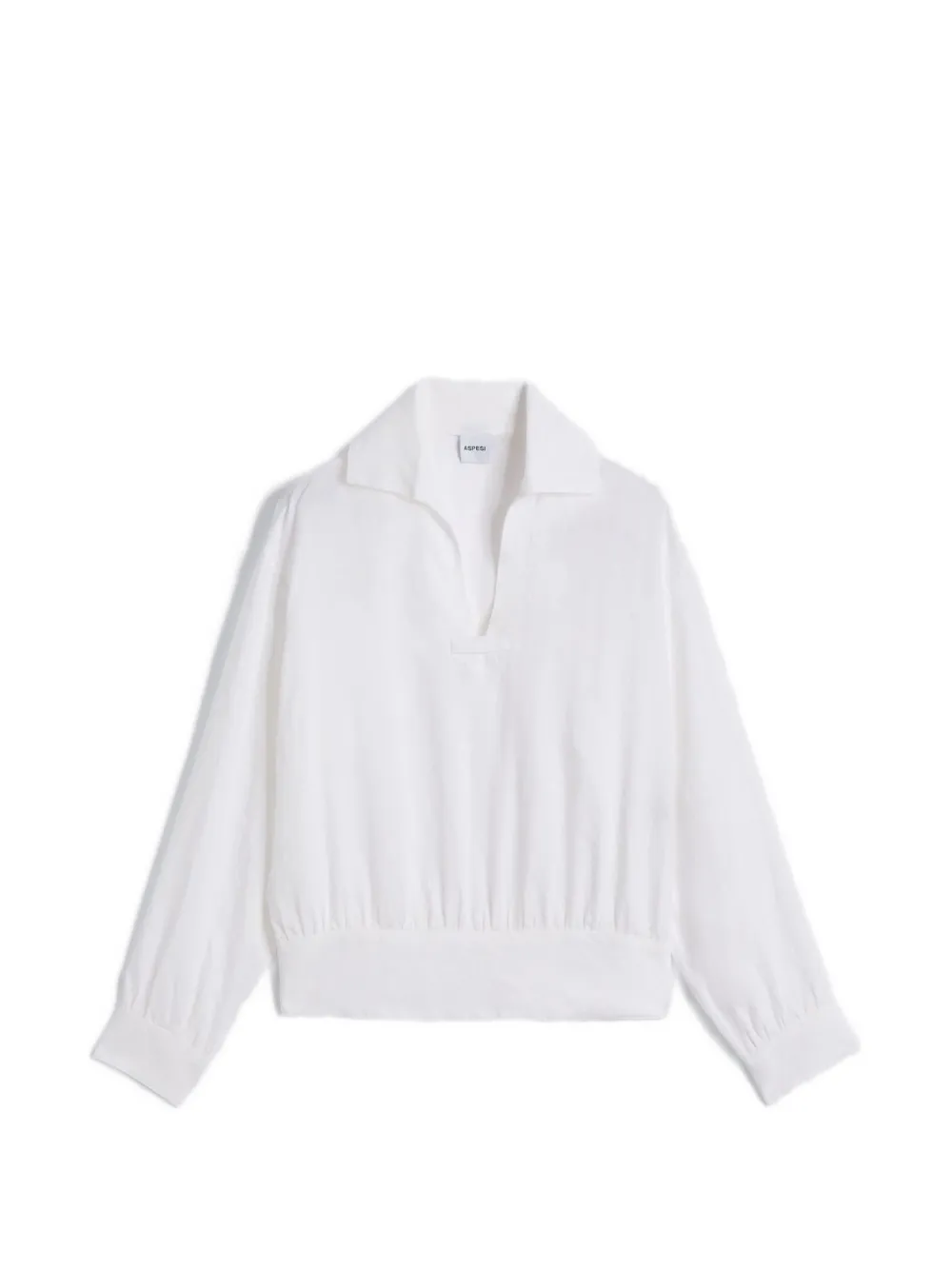 Поло с V-образным вырезом Aspesi, белый
Поло с V-образным вырезом Aspesi, белый