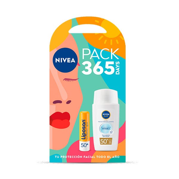 Флюид для лица + бальзам для губ spf 50+c NIVEA Pack 365 Days
Флюид для лица + бальзам для губ spf 50+c NIVEA Pack 365 Days