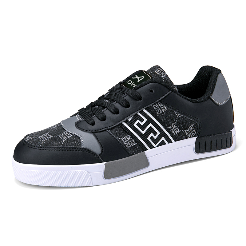 MIIOW Антискользящие износостойкие низкие скейтерские кроссовки мужские - черно-серые, цвет Black Gray
MIIOW Антискользящие износостойкие низкие скейтерские кроссовки мужские - черно-серые, цвет Black Gray