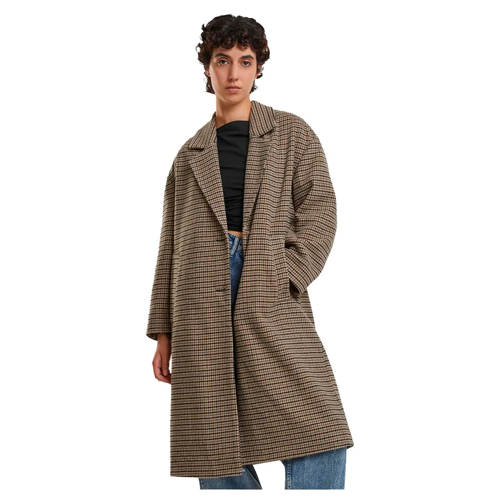 Пальто Urban Classics Oversized Plaid, коричневый
Пальто Urban Classics Oversized Plaid, коричневый