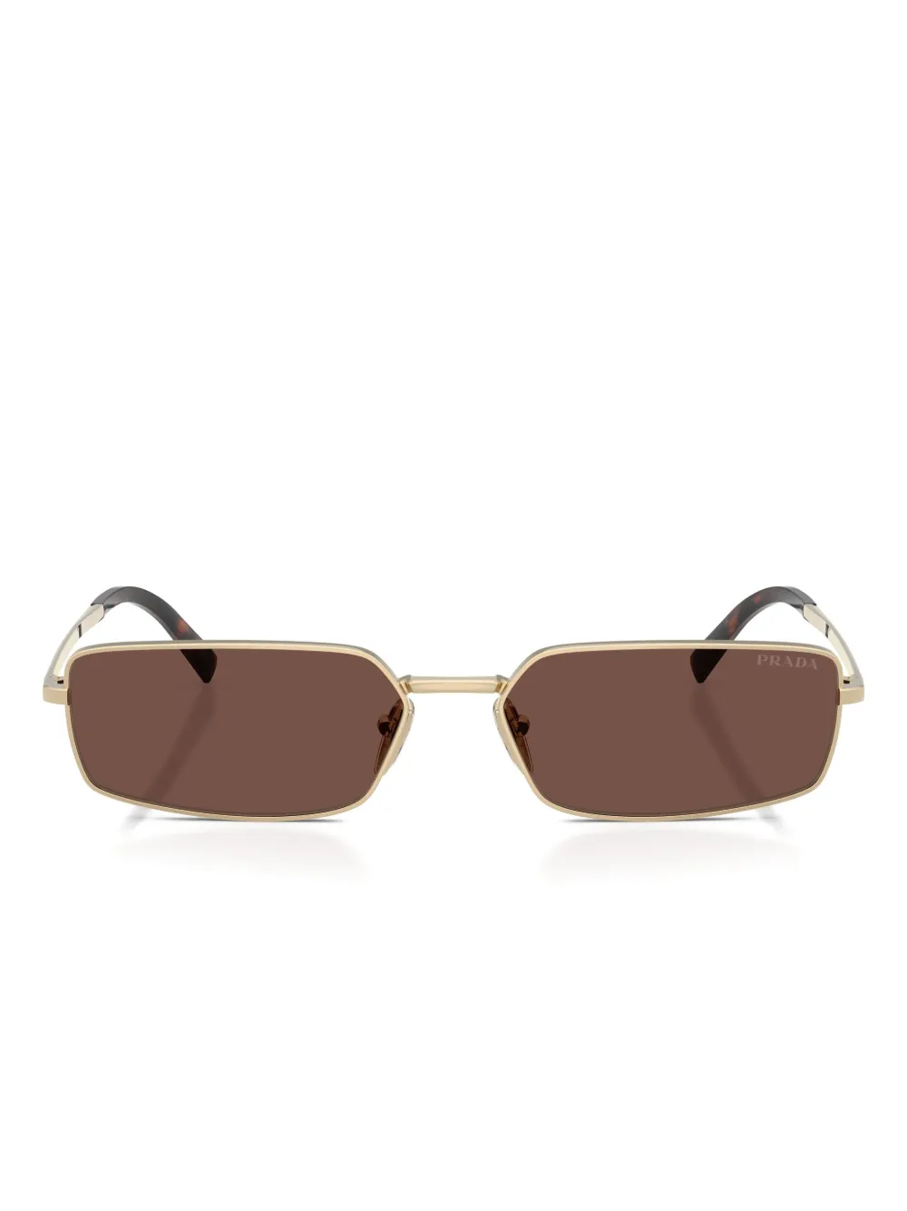 Солнцезащитные очки в прямоугольной оправе Prada, золотистый
Солнцезащитные очки в прямоугольной оправе Prada, золотистый
