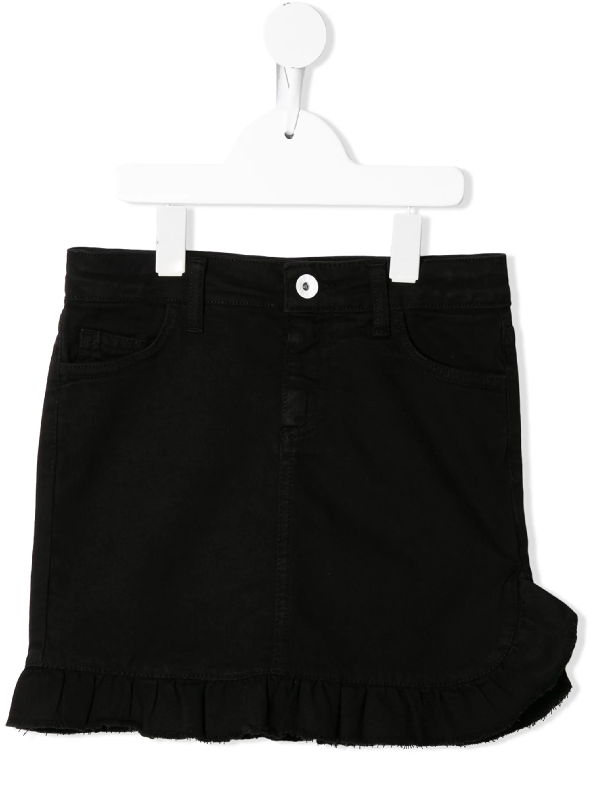 Джинсовая юбка с оборками Msgm Kids, черный
Джинсовая юбка с оборками Msgm Kids, черный