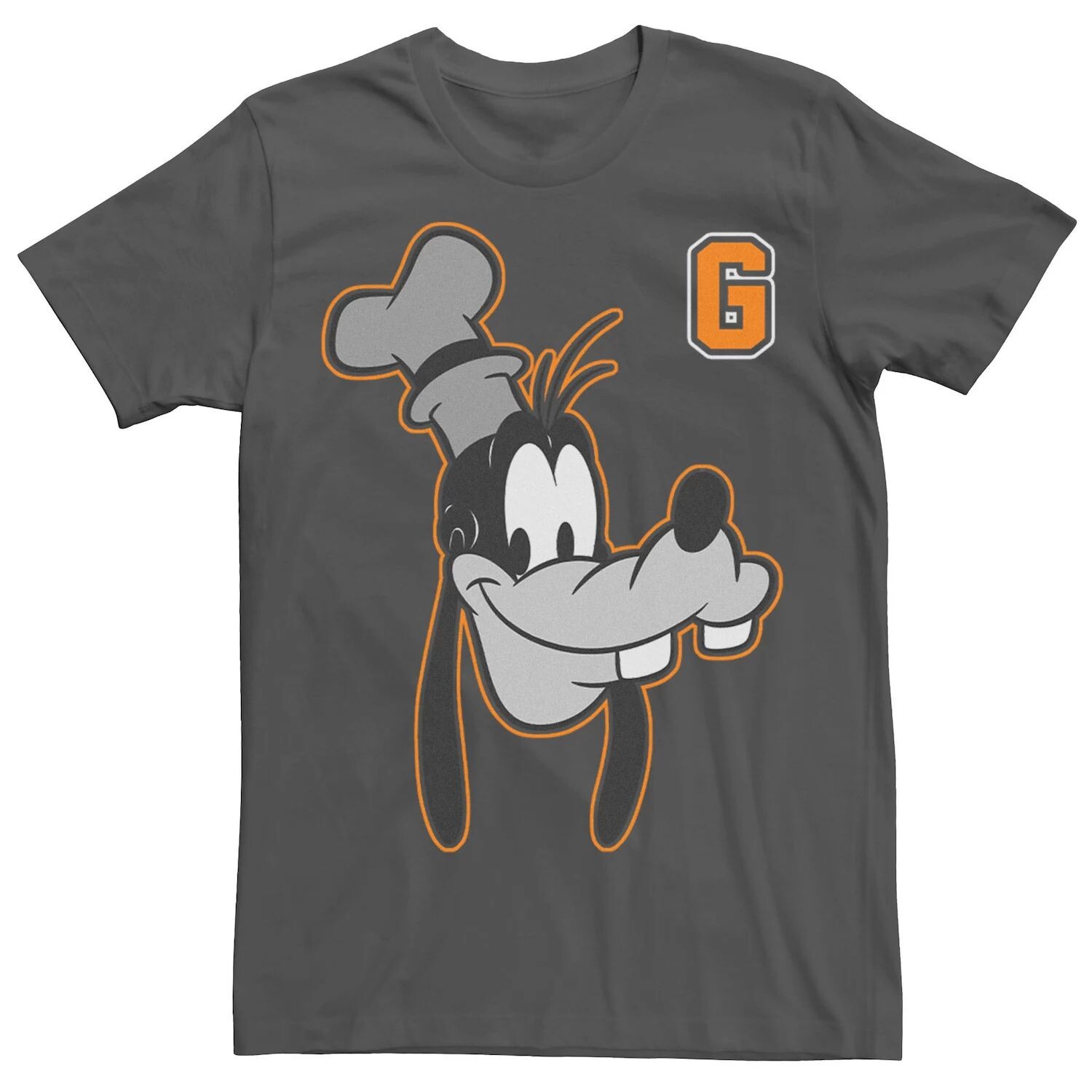 Мужская футболка Goofy Varsity с надписью и портретом Disney
Мужская футболка Goofy Varsity с надписью и портретом Disney