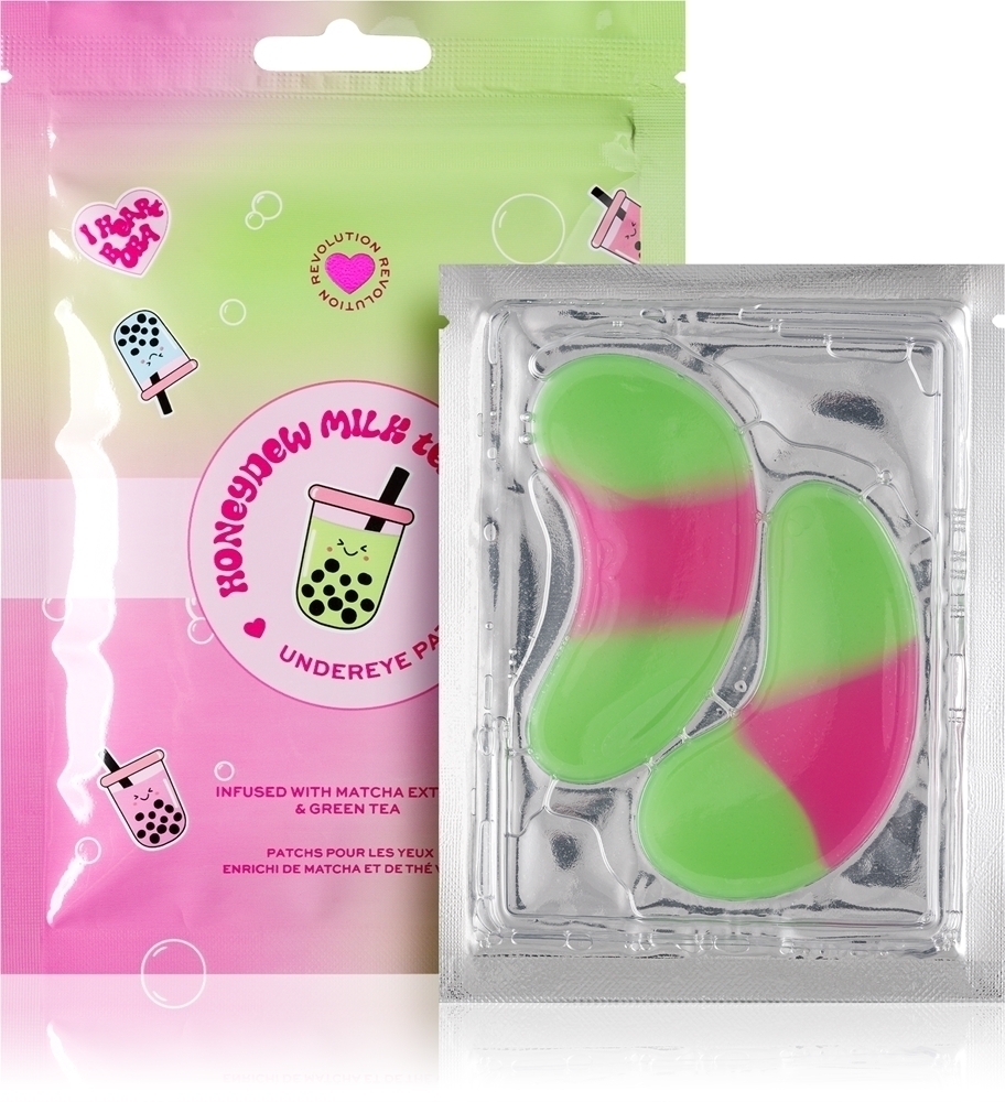 Восстанавливающая и увлажняющая маска для лица с пузырьками чая и молоком Honeydew I Heart Revolution, 2 шт
Восстанавливающая и увлажняющая маска для лица с пузырьками чая и молоком Honeydew I Heart Revolution, 2 шт
