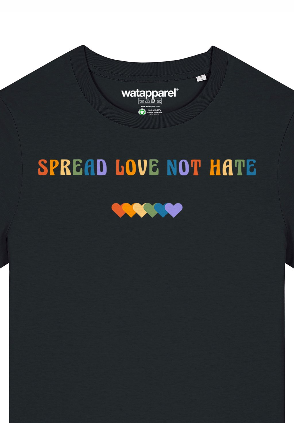 Футболка с принтом watapparel, черный
Футболка с принтом watapparel, черный