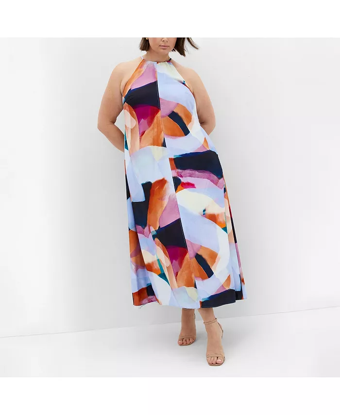 Платье Plus Size Aspect Level CITY CHIC, синий
Платье Plus Size Aspect Level CITY CHIC, синий