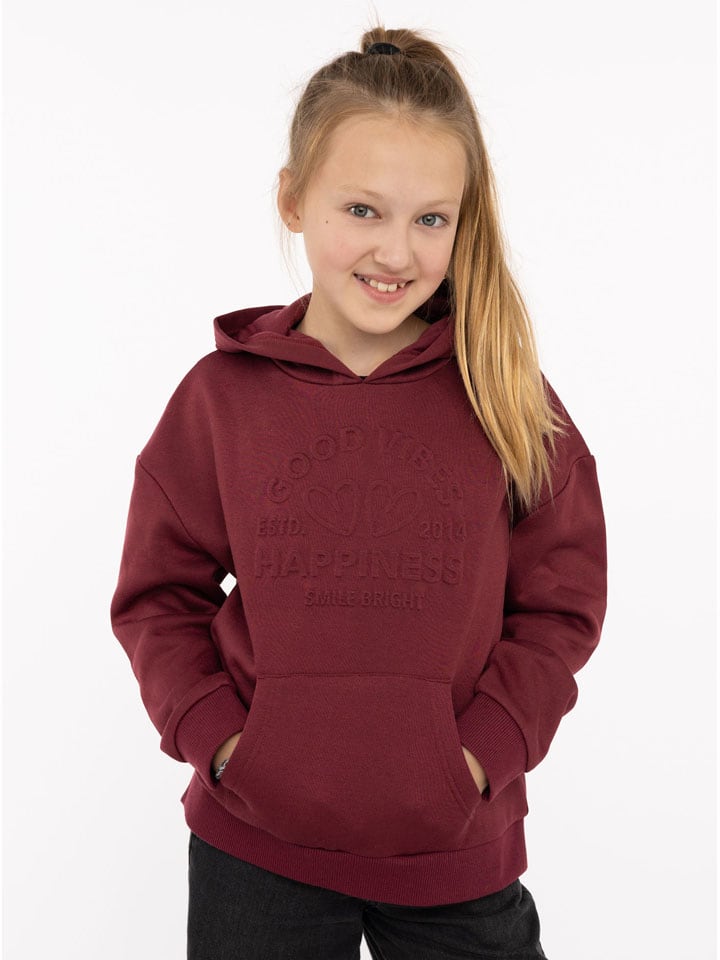 Zwillingsherz Худи «Happiness Vibes» бордового цвета
Zwillingsherz Худи «Happiness Vibes» бордового цвета