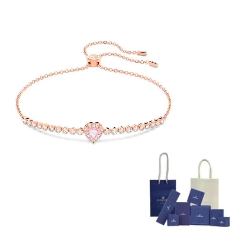 Swarovski Позолоченный браслет женский розовый
Swarovski Позолоченный браслет женский розовый