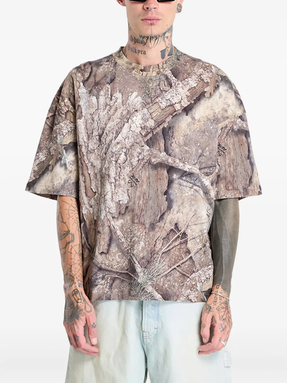 Футболка с камуфляжным принтом Realtree Represent, коричневый
Футболка с камуфляжным принтом Realtree Represent, коричневый