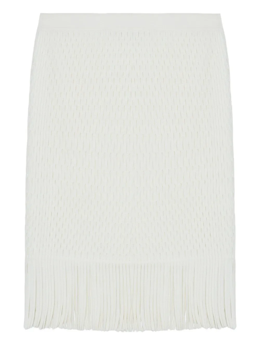 Юбка Xavia с бахромой Simkhai, белый 
Юбка Xavia с бахромой Simkhai, белый