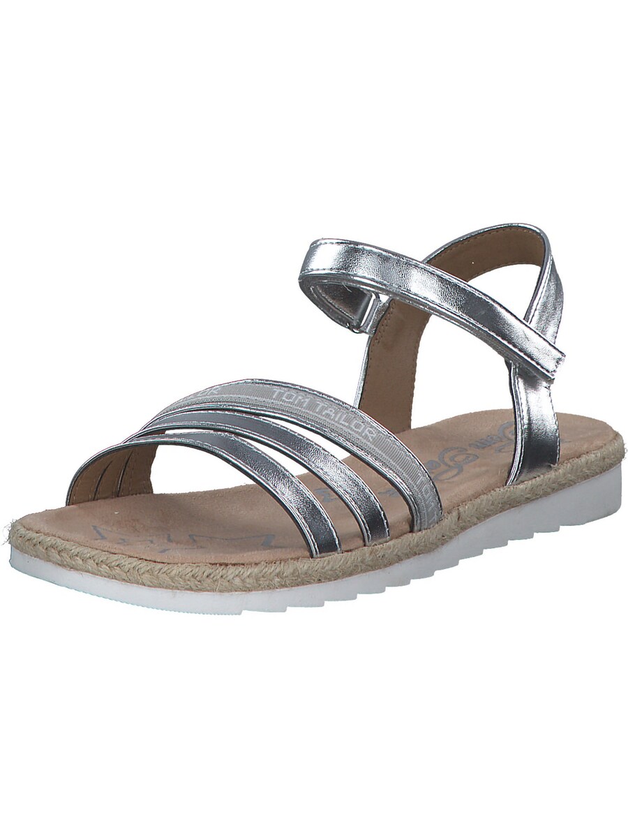 Сандалии TOM TAILOR, серебряный
Сандалии TOM TAILOR, серебряный