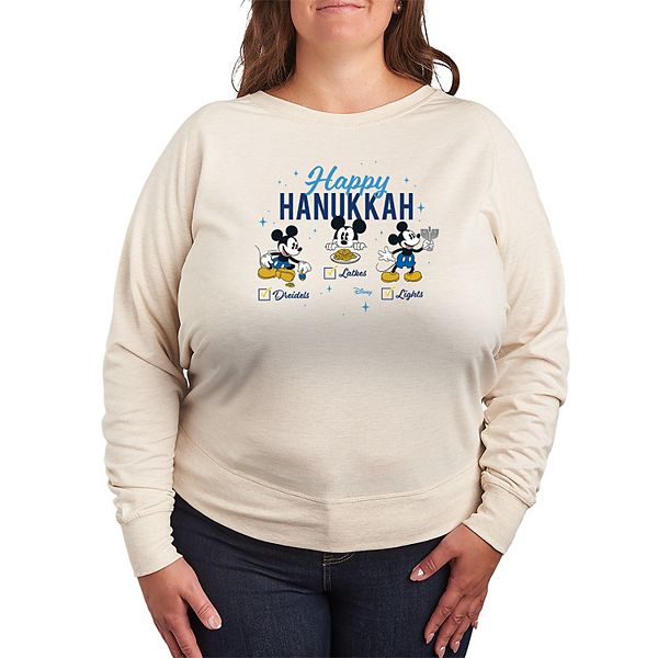 Футболка с длинным рукавом Plus size Mickey Mouse Happy Hanukkah Disney
Футболка с длинным рукавом Plus size Mickey Mouse Happy Hanukkah Disney