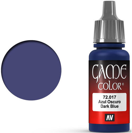 Миниатюра Vallejo Vallejo Game Color: Dark Blue (17ml)
Миниатюра Vallejo Vallejo Game Color: Dark Blue (17ml)