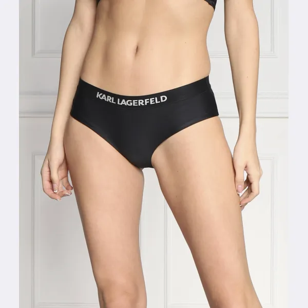 Эластичные плавки бикини в стиле хипстер Karl Lagerfeld, черный
Эластичные плавки бикини в стиле хипстер Karl Lagerfeld, черный