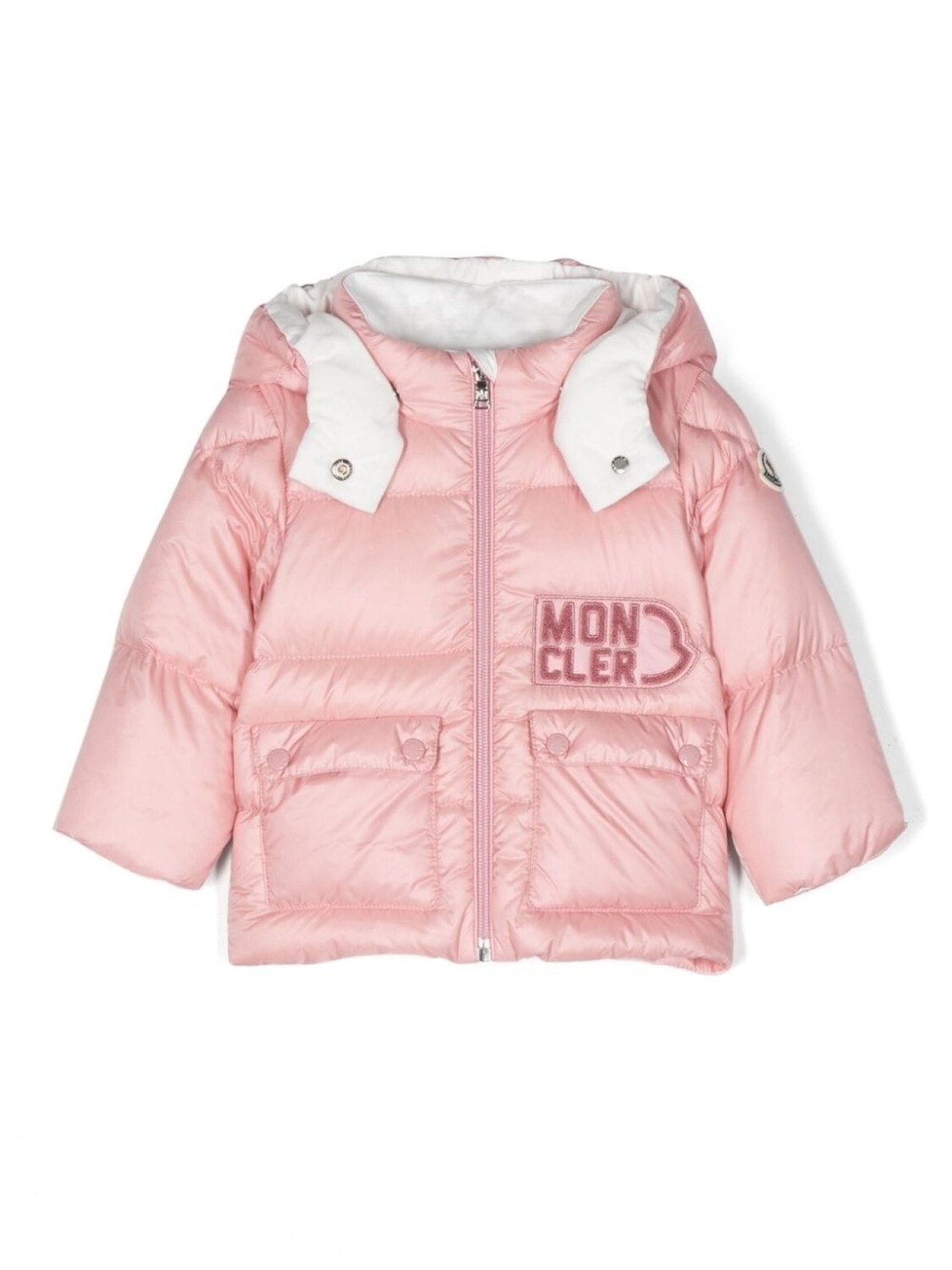 Moncler Enfant пуховик Abbaye с вышитым логотипом, розовый
Moncler Enfant пуховик Abbaye с вышитым логотипом, розовый
