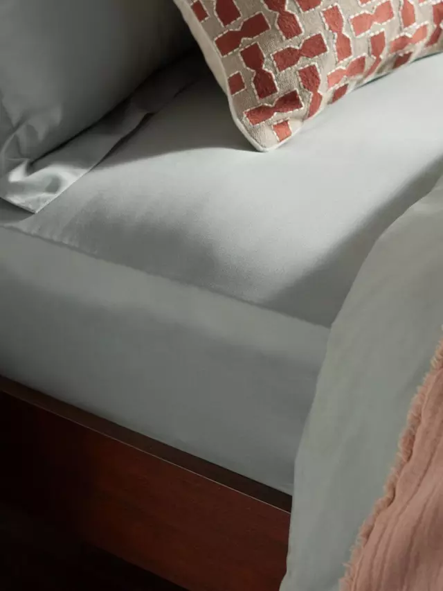 Простыня на резинке John Lewis Soft & Silky Specialist Temperature Balancing 400 Thread Count Cotton, цвет sage
Простыня на резинке John Lewis Soft & Silky Specialist Temperature Balancing 400 Thread Count Cotton, цвет sage