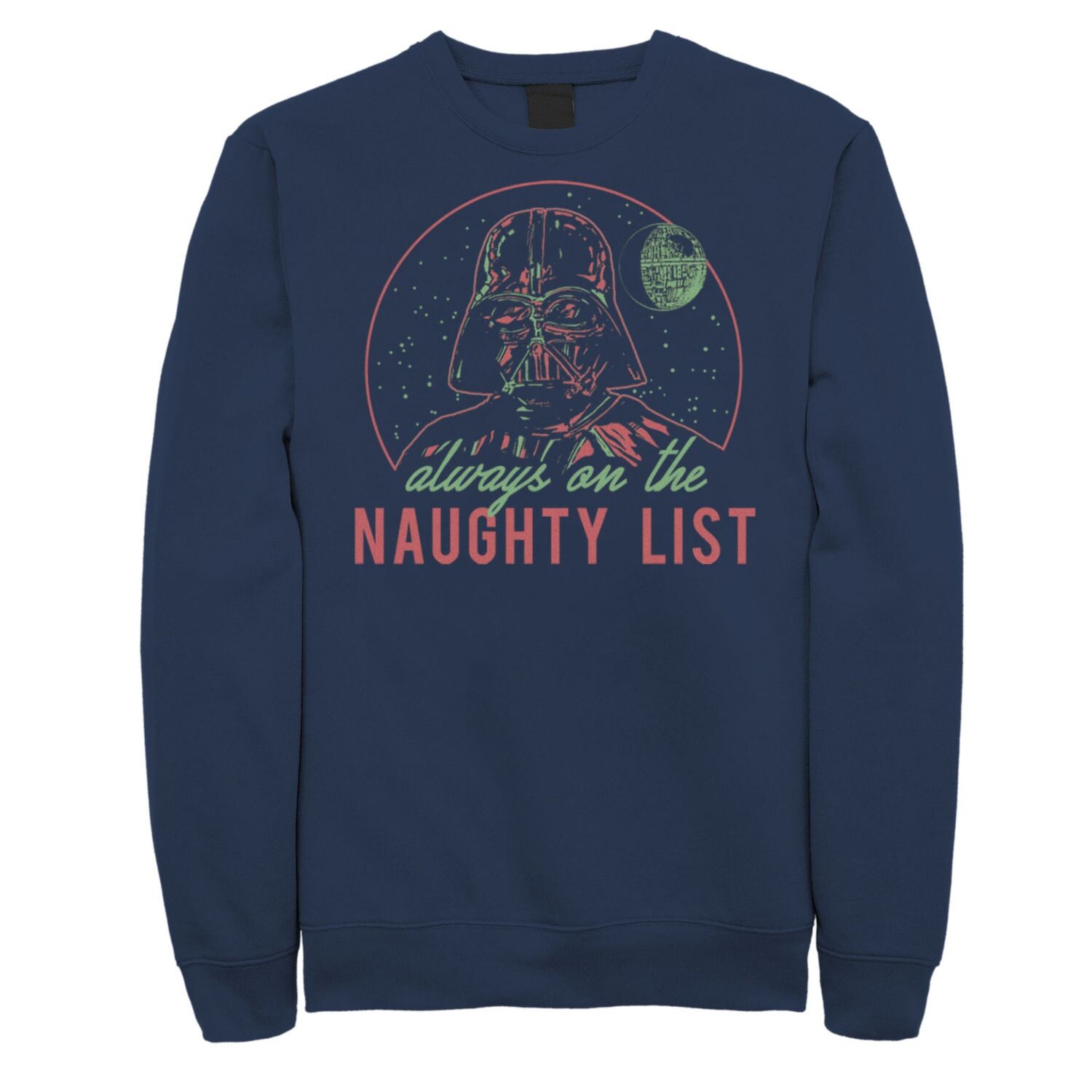 Флисовый свитшот с рисунком «Star Wars Darth Vader» Naughty List Licensed Character, темно-синий
Флисовый свитшот с рисунком «Star Wars Darth Vader» Naughty List Licensed Character, темно-синий
