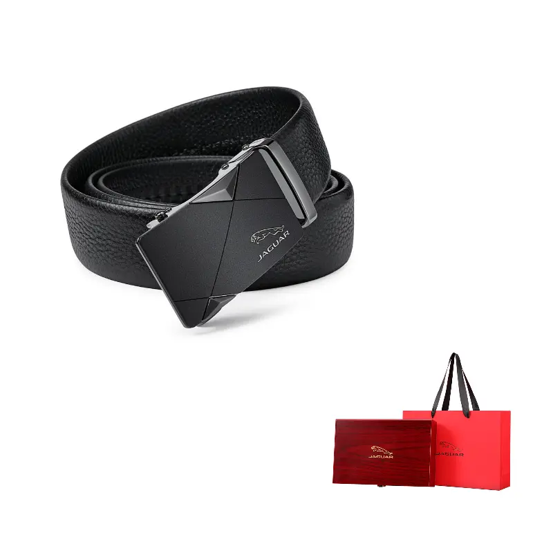 JAGUAR Мужской кожаный ремень из коровьей кожи шириной 3,55 см, Black
JAGUAR Мужской кожаный ремень из коровьей кожи шириной 3,55 см, Black