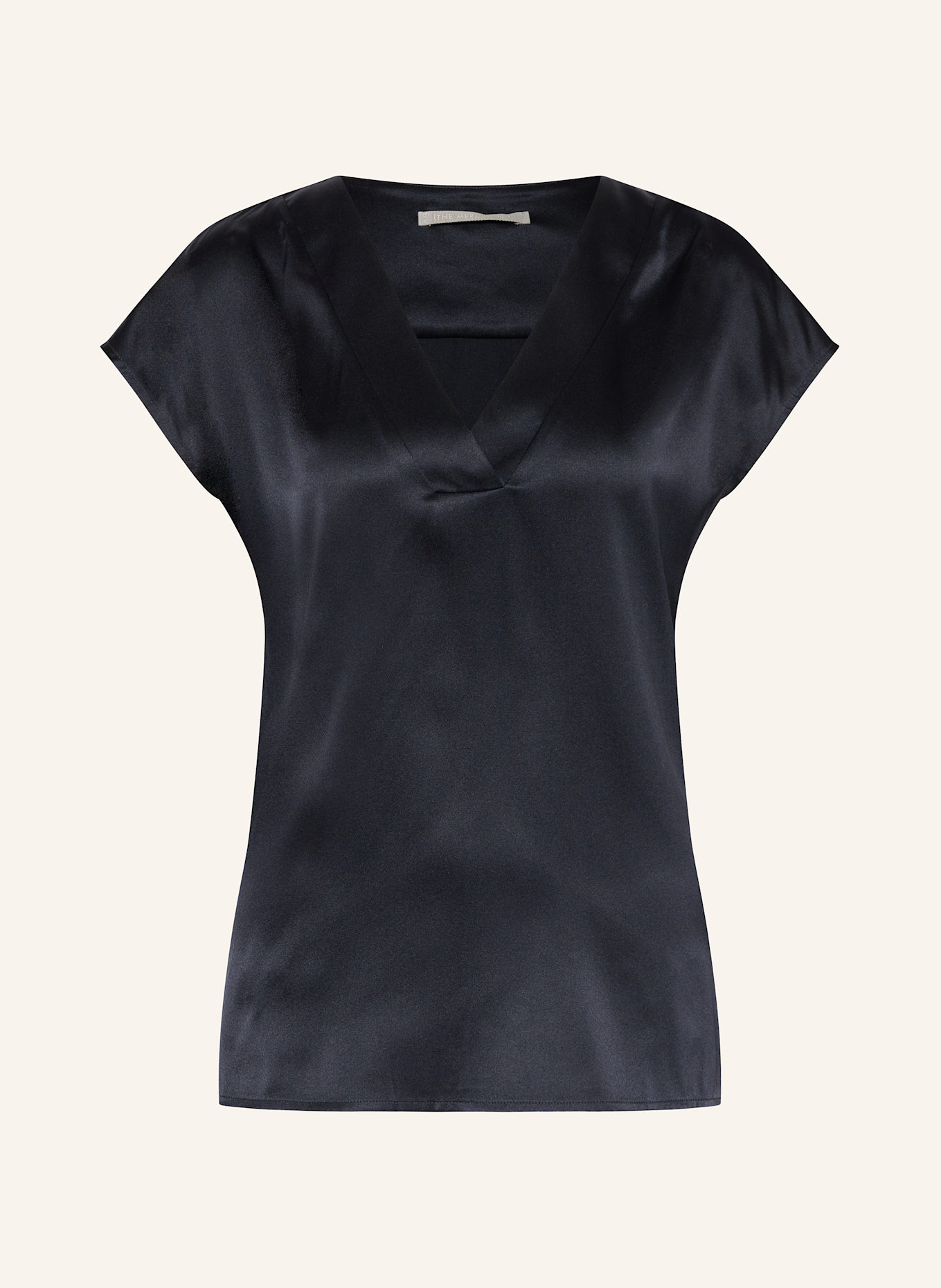 Шелковая блузка рубашка (The Mercer) N.Y., синий
Шелковая блузка рубашка (The Mercer) N.Y., синий