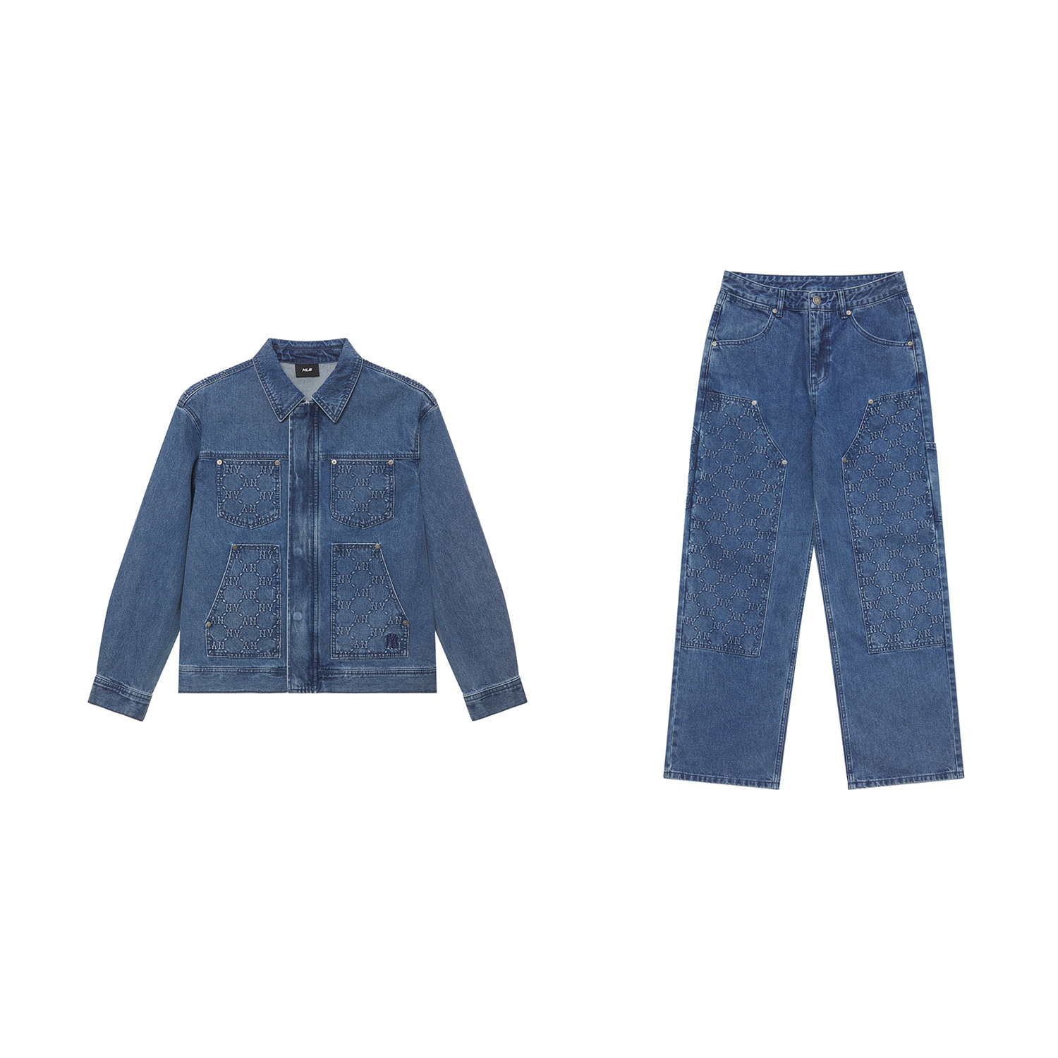 Коллекция MONOGRAM New York Yankees SS25 повседневная спортивная одежда унисекс стандартный деним MLB, синий
Коллекция MONOGRAM New York Yankees SS25 повседневная спортивная одежда унисекс стандартный деним MLB, синий