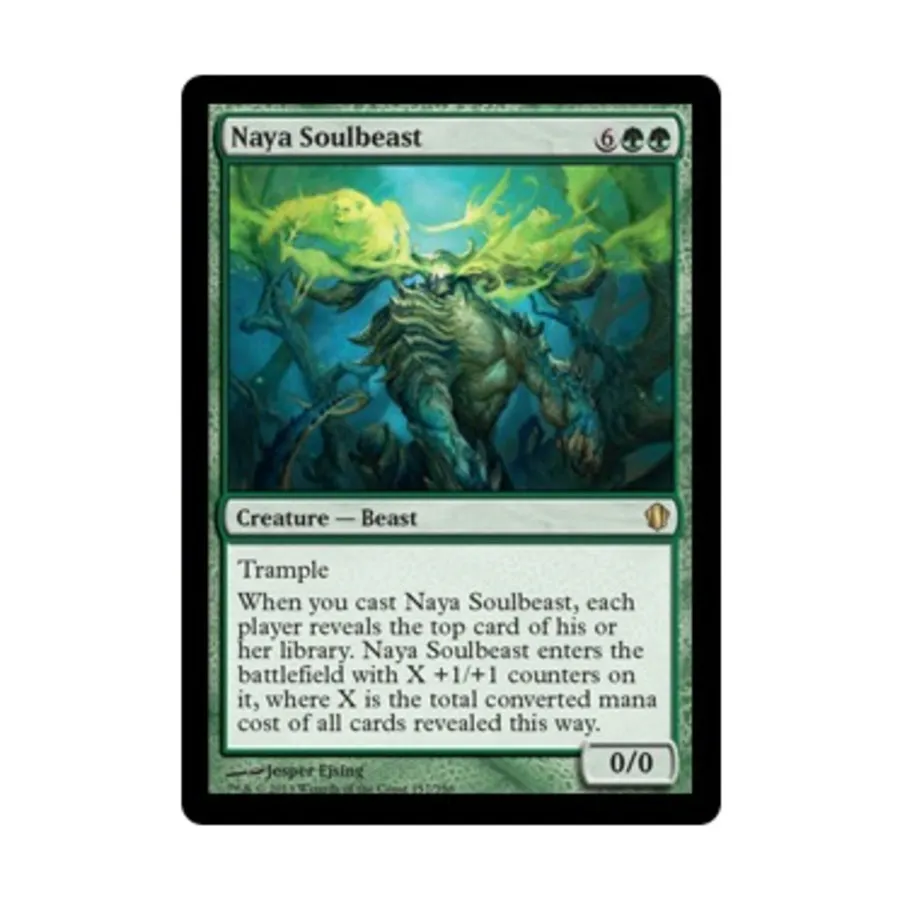 CCG Найя Душевный зверь (клавиша R), MTG - Commander 2013
CCG Найя Душевный зверь (клавиша R), MTG - Commander 2013