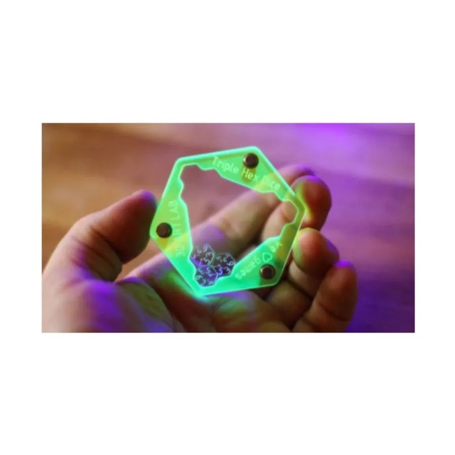 Тройной шестигранный кубик — неоновый желтый, Dice & Accessories (3D Art Lab)
Тройной шестигранный кубик — неоновый желтый, Dice & Accessories (3D Art Lab)