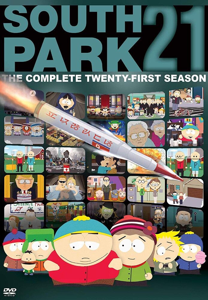 Диск DVD South Park: Complete Twenty-Fi
Диск DVD South Park: Complete Twenty-Fi