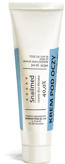 Натуральный крем для глаз со слизью улитки и авокадо - польский продукт 30 мл Snailmed
Натуральный крем для глаз со слизью улитки и авокадо - польский продукт 30 мл Snailmed
