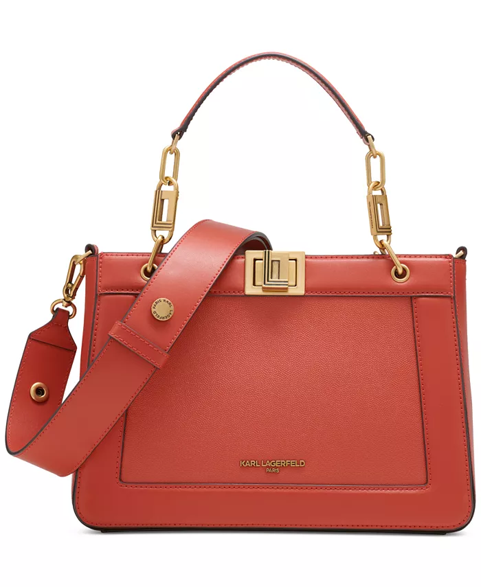 Кожаная сумка-портфель Ivette KARL LAGERFELD PARIS, серый
Кожаная сумка-портфель Ivette KARL LAGERFELD PARIS, серый