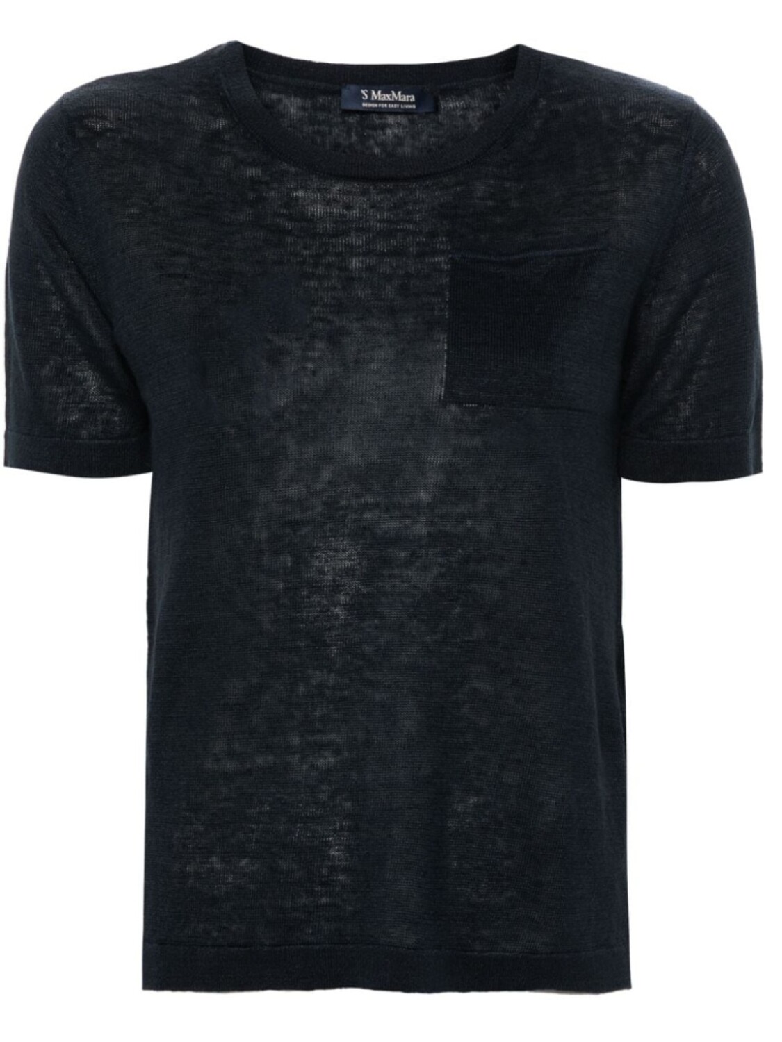 Льняной топ 'S Max Mara, синий 
Льняной топ 'S Max Mara, синий