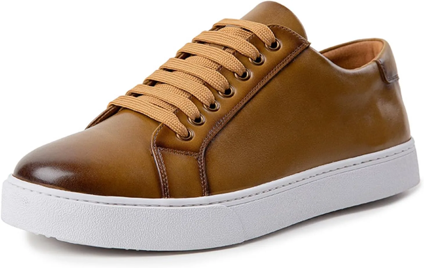 Мужские кожаные модные кроссовки британского стиля с отделкой, повседневные туфли на шнуровке, ретро, удобные деловые оксфорды Zeberfi, желтый
Мужские кожаные модные кроссовки британского стиля с отделкой, повседневные туфли на шнуровке, ретро, удобные деловые оксфорды Zeberfi, желтый