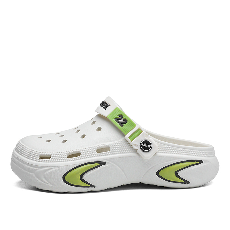 LONGYING Клоги мужские бело-зеленые, цвет White Green
LONGYING Клоги мужские бело-зеленые, цвет White Green