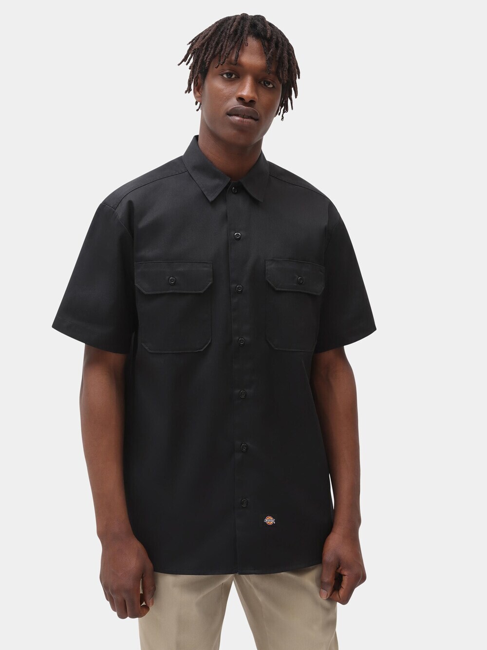 Комфортная рубашка на пуговицах Dickies Work Shirt, черный
Комфортная рубашка на пуговицах Dickies Work Shirt, черный