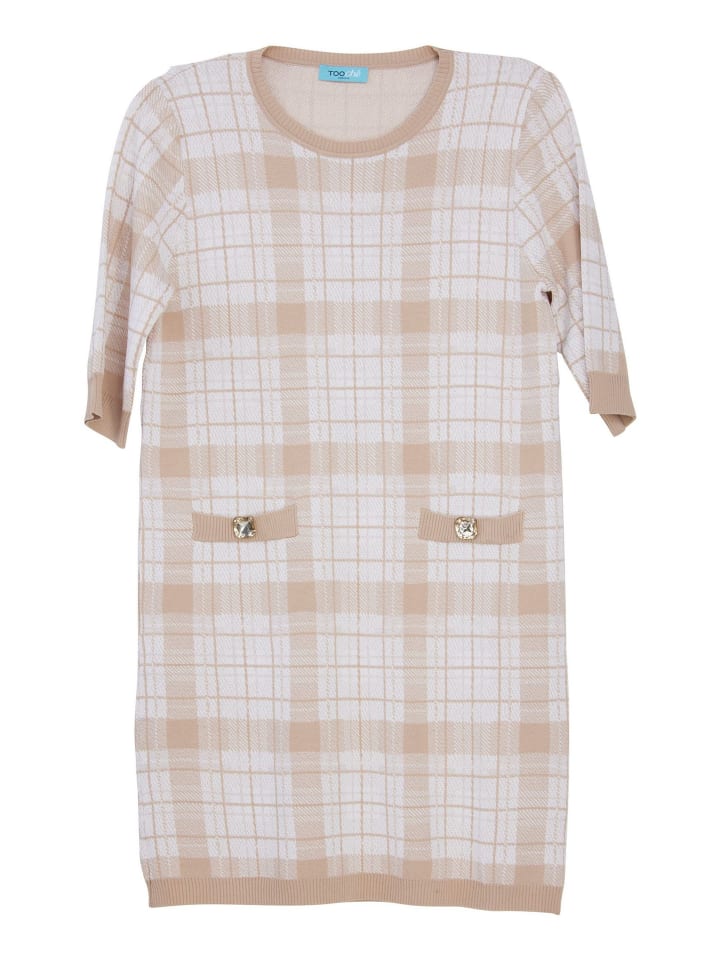 TOOCHE Платье "A Scacchi" бежевого цвета
TOOCHE Платье "A Scacchi" бежевого цвета