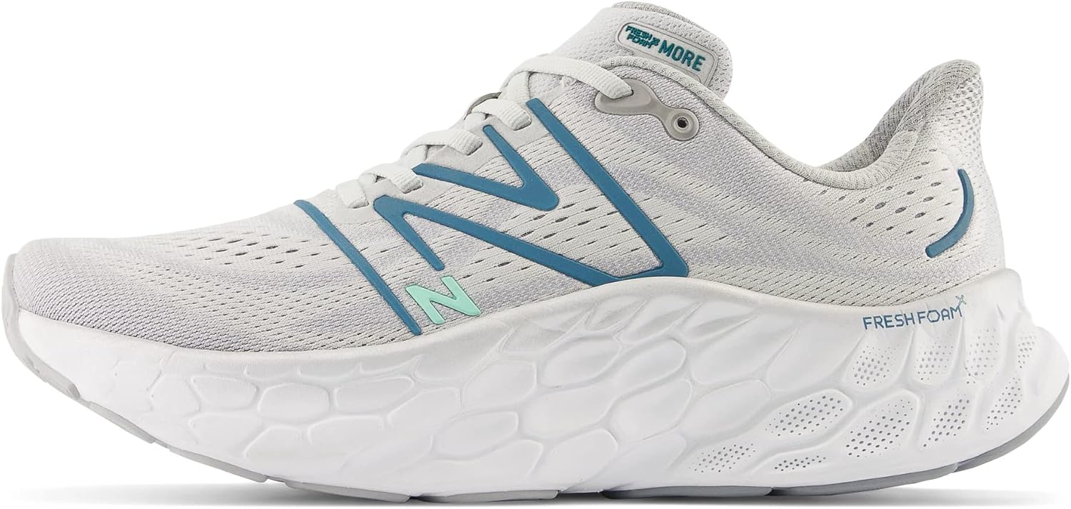 New Balance Кроссовки Men's Fresh Foam X More V4, Light Aluminum/Dark Moonstone
New Balance Кроссовки Men's Fresh Foam X More V4, Light Aluminum/Dark Moonstone