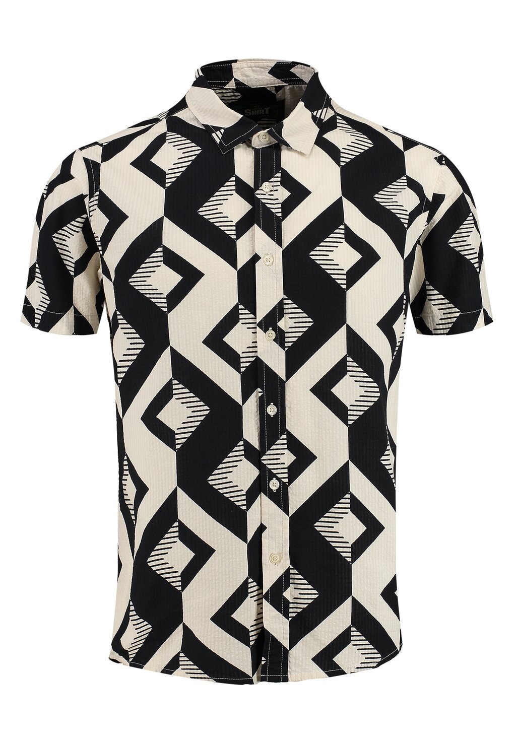 Рубашка Track Patterned Key Largo, черная
Рубашка Track Patterned Key Largo, черная