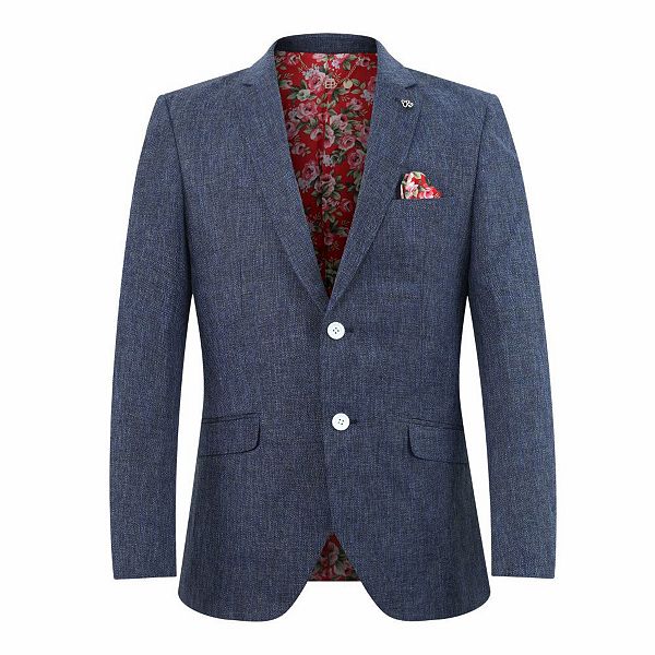 Классическая меланжевая куртка для мальчиков slim fit Elie Balleh, Navy
Классическая меланжевая куртка для мальчиков slim fit Elie Balleh, Navy